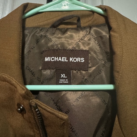 Michael Kors Mens Brown Full-Zip Jacket, Size XL - Picture 2 of 5